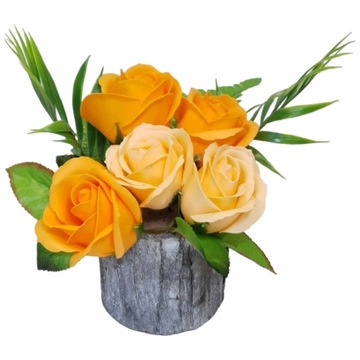 Букет мыльных цветов, композиция из мыльных роз в ПОДАРОК, подарок