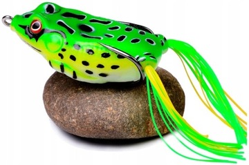 АНТИ-ГРАБЛ ЛЯГУШКА СПИННИНГ ВОБЛЕР ПЛАВАЮЩИЙ СОМ ЩУКА СУДАК - 5 ШТ.