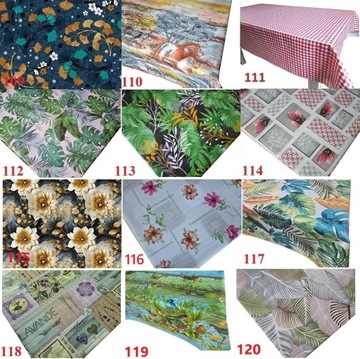 Cerrata Tablecloth Большой выбор 156 узоров 220x140