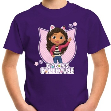 T-SHIRT KOSZULKA DLA DZIECKA KOCI DOMEK GABI 164 SUPER JAKOŚĆ