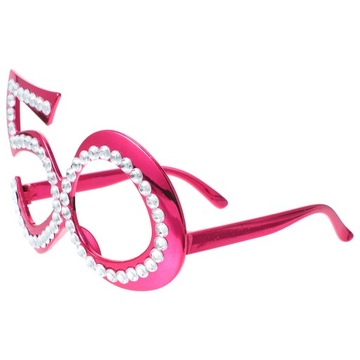 BROKATOWNE OKULARY WIEKOWE 50. URODZINY