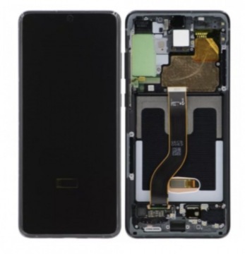 Org LCD displej Samsung S20+ Plus SM-G985/G986 Šedý S Rámečkem