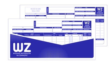 Wyd mater na zewn WZ Z NADRUKIEM LOGO 30 bloczków