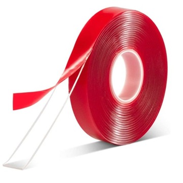 Лента акриловая двусторонняя прочная 0,5х9мм 3м для светодиодов