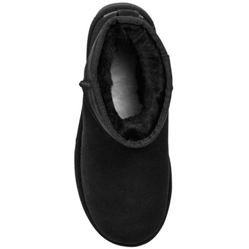 UGG CLASSIC MINI II Черные зимние ботинки 1016222 год 41
