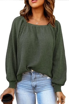 Topy z Odkrytymi Ramionami Eleganckie Topy T-shirt z Bufiastymi Rękawami