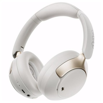 Qcy H3 Pro Bezdrátová sluchátka do uší Bluetooth 5.4 Hi-Res Anc bílá