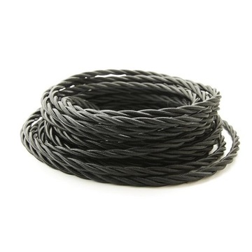 KABLE W OPLOCIE 3X0,75 CZARNY PROMOCJA