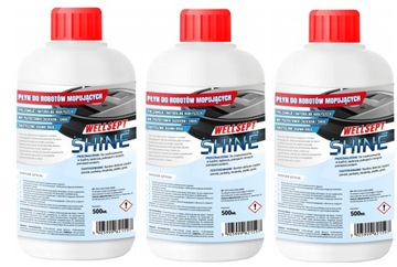 PŁYN DO ROBOTÓW MOPUJĄCYCH SPRZĄTAJĄCYCH 3x 500ml SKUTECZNY KONCENTRAT