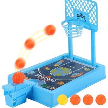 GRA KOSZYKÓWKA ZABAWKA DO GRY W KOSZA koszykarska MIN PRZENOŚNA + 4x piłka