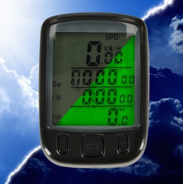 Водонепроницаемый ВЕЛОСИПЕДНЫЙ СЧЕТЧИК СПИДОМЕТРА ВЕЛОСИПЕДНЫЙ ЗАМОК ЗАМОК