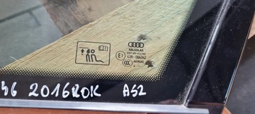 A6 C7 4G СТЕКЛО КУЗОВА В КРЫЛЕ ПРАВОЕ ЗАДНЕЕ СЕДАН 16R 4G5845298