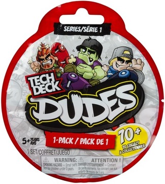 TECH DECK DUDES 2 ФИГУРКИ СКЕЙБОРДА + КОРОБКА