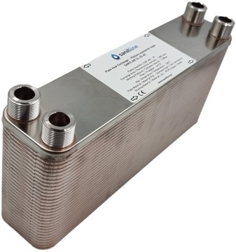 PŁYTOWY WYMIENNIK CIEPŁA 60 PŁYT 65kW 4 x 3/4