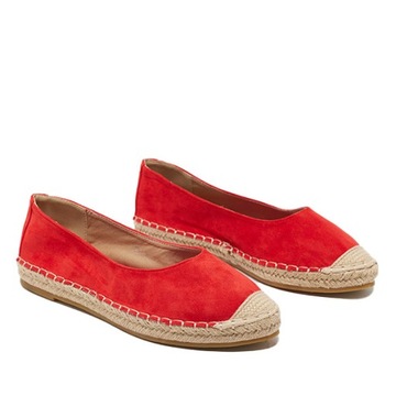 Espadryle damskie TREISA RED 37