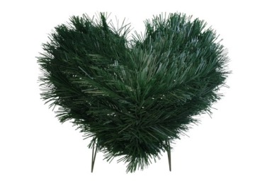 ИСКУССТВЕННЫЙ ФОН-ОСНОВА ДЛЯ ПЛАТЬЯ-СЕРДЦА 33х23