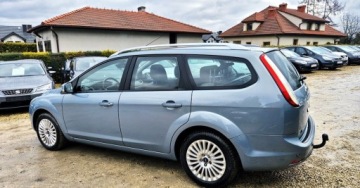 Ford Focus II Kombi 1.8 Duratec Flexifuel 125KM 2010 Ford Focus BENZYNA BEZ KLUCZYKOWY DOSTEP grzana szyba nawigacja OKAZJA, zdjęcie 21