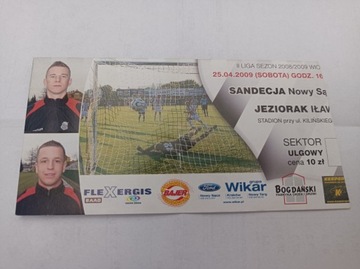 SANDECJA NOWY SĄCZ - JEZIORAK IŁAWA 25-04-2009