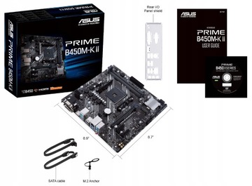 ASUS PRIME B450M-K II AM4 2xDDR4 M.2 mATX