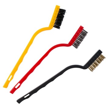 НАБОР ЛАТУННЫЕ ЩЕТКИ ДЛЯ УДАЛЕНИЯ Ржавчины 3 шт.