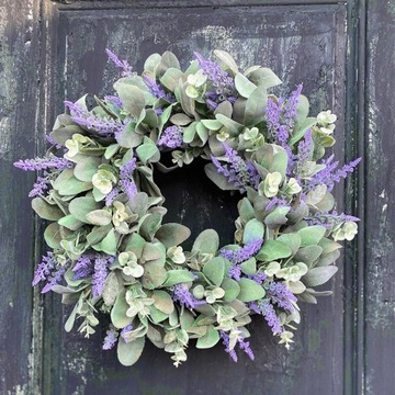 16-дюймовый весенний венок на украшение стены входной двери Univ