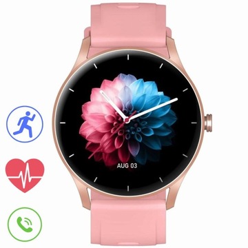 GRAVITY GT2-1 różowy smartwatch damski
