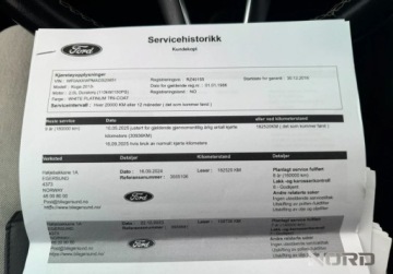 Ford Kuga II SUV 2.0 TDCi 150KM 2016 Ford Kuga Bezwypadkowy, 4x4, FV23, Vignale, KredytowanieLeasing, gwarancja, zdjęcie 30