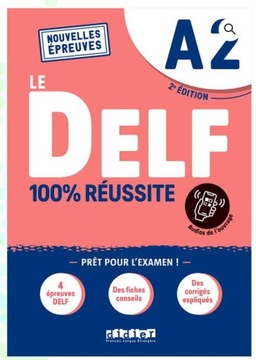 DELF A2 100% reussite 2021 podręcznik + Onprint