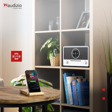 Интернет-радио DAB+ FM-тюнер CD Пульт дистанционного управления Audizio
