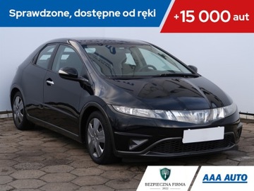 Honda Civic VIII Hatchback 3d 1.8 i-VTEC 140KM 2009 Honda Civic 1.8 i, Salon Polska, Serwis ASO