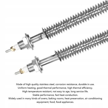 ребристая электрическая тепловая трубка прочная