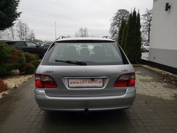 Mercedes Klasa E W211 Kombi S211 3.0 V6 (280 CDI) 190KM 2006 Mercedes E 280 3.0 V6CDI190KM Klimatronic Tempomat, zdjęcie 6