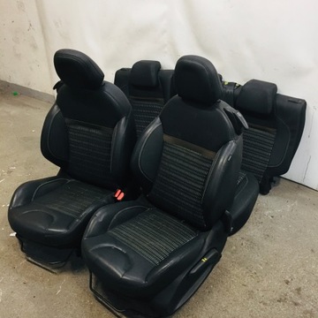KANAPA TYLNA PASY FOTELE SKÓRA PEUGEOT 208 3D #76