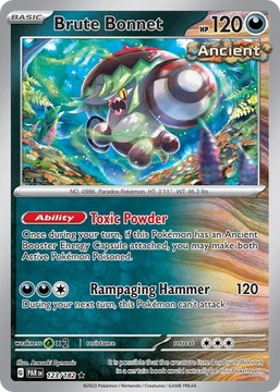 Brute Bonnet |123/182|PAR|Paradox Rift| Holo Rare