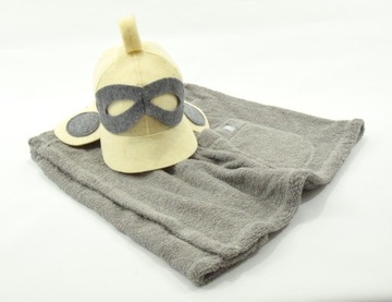 Zestaw do sauny 2- częściowy męski 