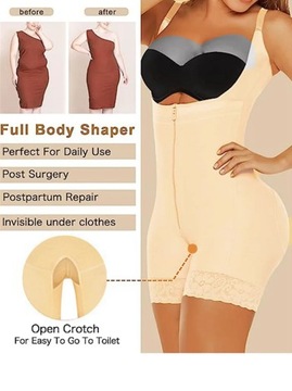 Bodysuit Shapewear Women Full Body Shaper Fajas Re