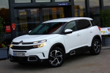 Citroen C5 Aircross I SUV 1.6 PureTech 181KM 2019 Citroen C5 Aircross 1.6 180KM Salon Polska ASO 56 TYS KM Bezwypadkowy Nowe