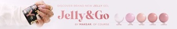 Żel Budujący Do Paznokci Makear Jelly&Go 15ml Do wyboru