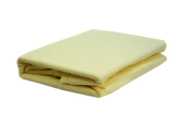 Prześcieradło frotte bez gumki 200x220 ecru KOBI