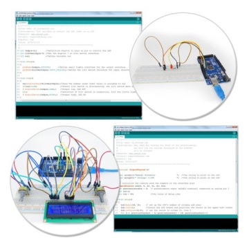 Arduino STEAM совместимый комплект для обучения программированию MEGA 2560 box