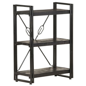 Regał 60 cm x 80 cm x 30 cm czarny