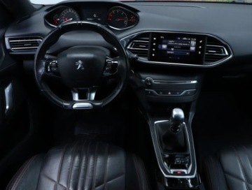 Peugeot 308 II Hatchback 5d 1.6 BlueHDi 120KM 2017 Peugeot 308 1.6 BlueHDi, Skóra, Navi, Klima, zdjęcie 6