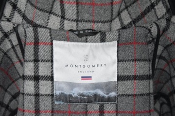 MONTGOMERY DUFFLE COAT BUDRYSÓWKA WEŁNIANY PŁASZCZ MĘSKI WOOL 40/L