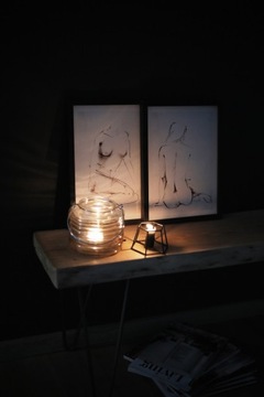 Картина Графика Женщина эскиз __ Скандинавский стиль