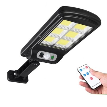 LAMPA SOLARNA ULICZNA LATARNIA 150LED UCHWYT+PILOT