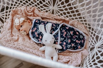 Пеленки MiMi хлопковые 2 шт Цветочные 0-3м 45х65.