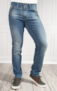 SPODNIE MĘSKIE VANKEL JEANS 620 L30 104cm