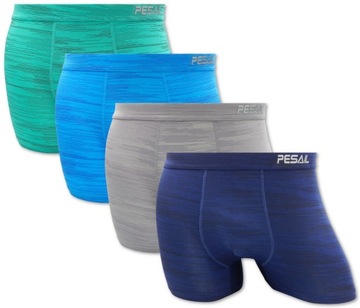 4 X BOKSERKI MĘSKIE BAMBUSOWE ANTYBAKTERYJNE