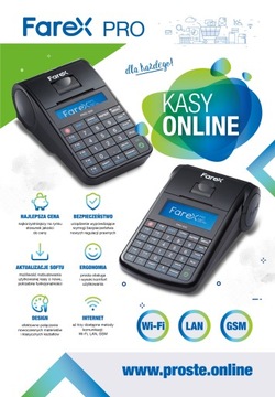 Интернет-касса Farex PRO 300 Lan и WiFi + Фискализация и обучение