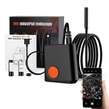 KAMERA INSPEKCYJNA WiFi DUAL ENDOSKOP WARSZTATOWA DO TELEFONU
